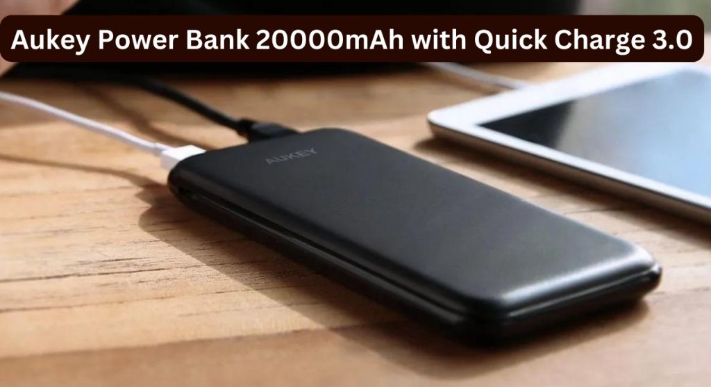 Aukey Power Bank 20000mAh with Quick Charge 3.0