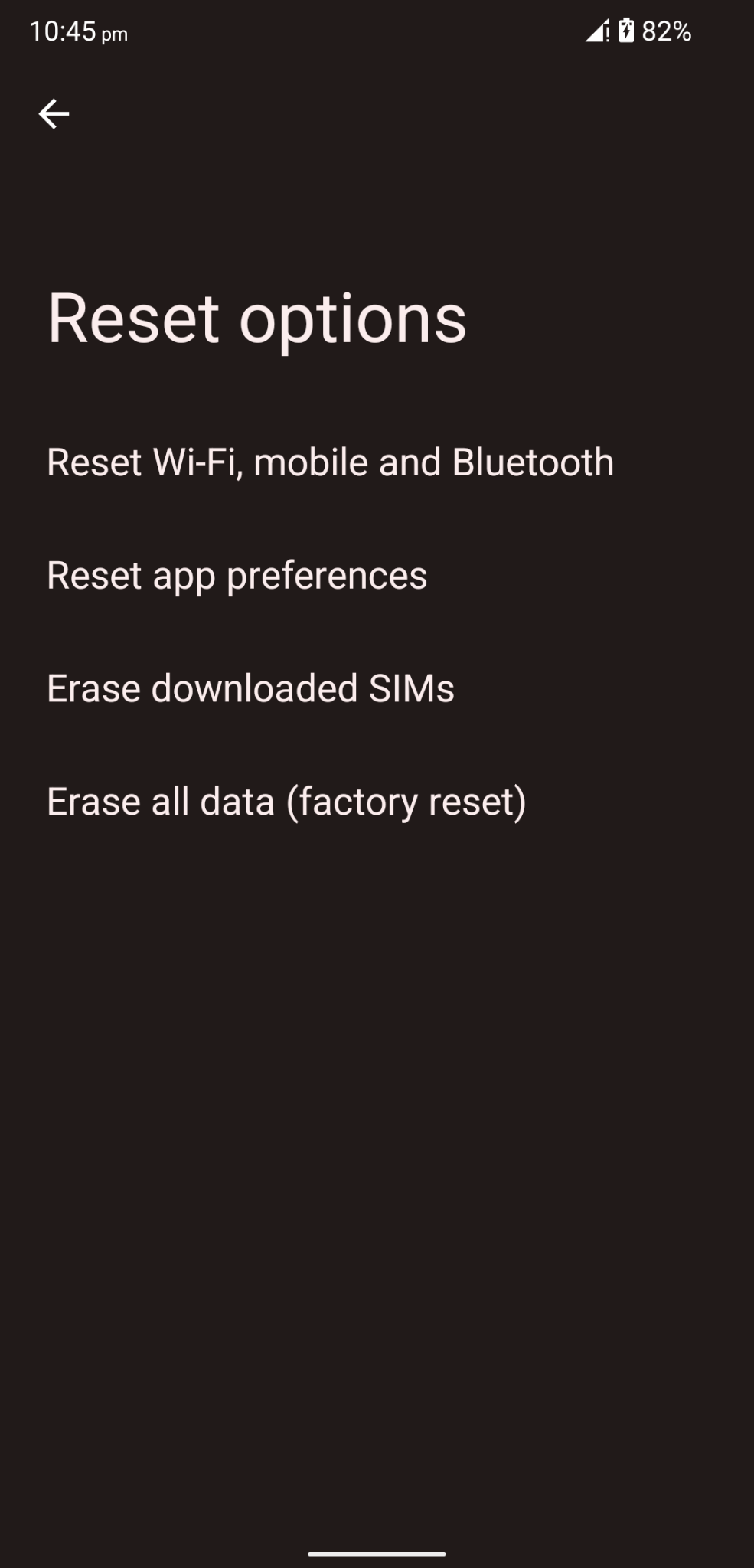 Factory Reset Your Google Pixel 8and 8 Pro Using Settings App