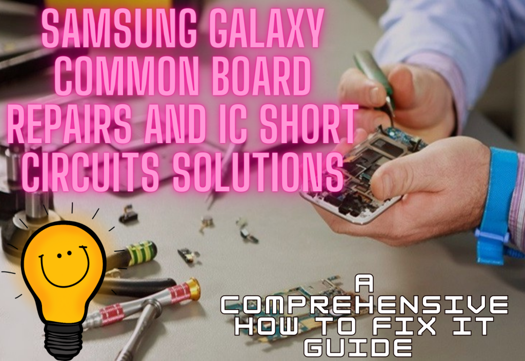 Samsung Galaxy Common Board Repairs and IC Short Circuits Solutions